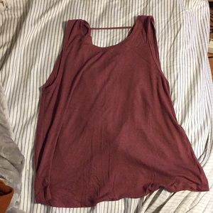 Athleta cross back top